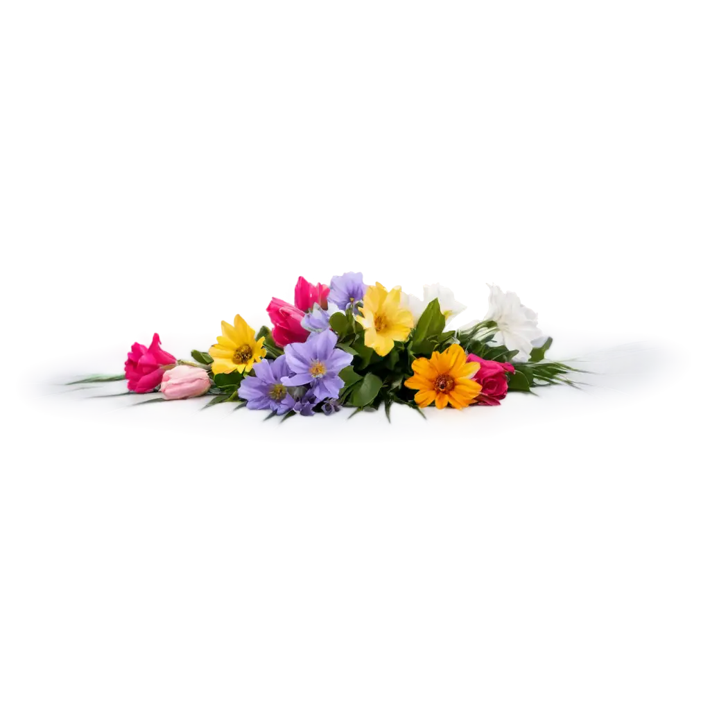 Stunning-PNG-Image-of-Flowers-Spread-on-a-Table-Enhance-Your-Visual-Content