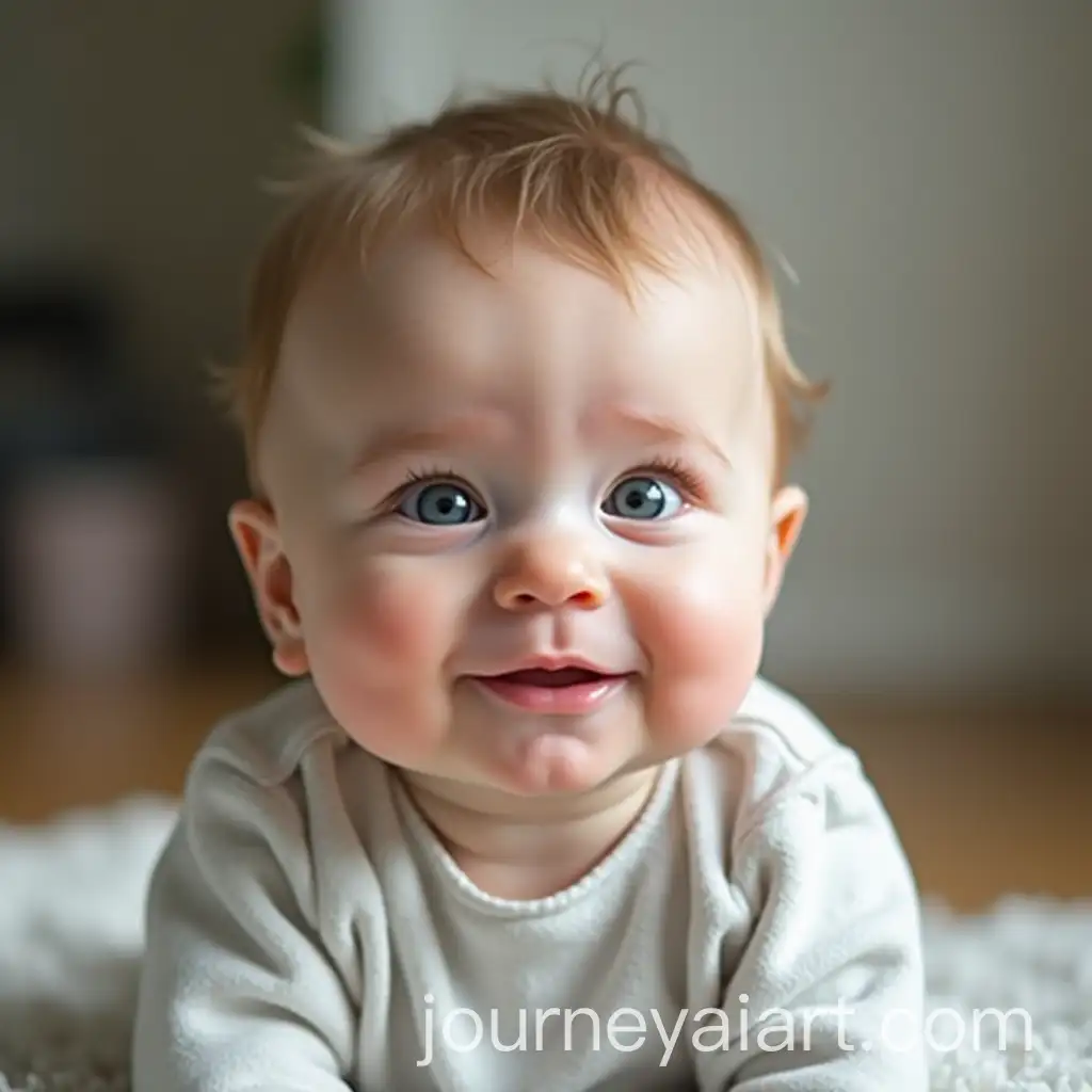 Adorable-Baby-with-Clear-Mute-Expression