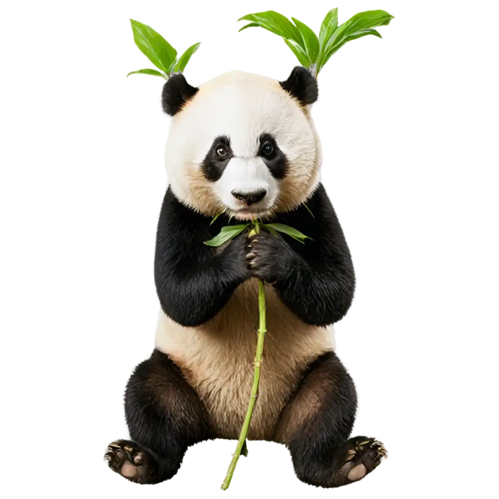 Panda-PNG-Image-HighQuality-and-Versatile-for-Various-Creative-Uses