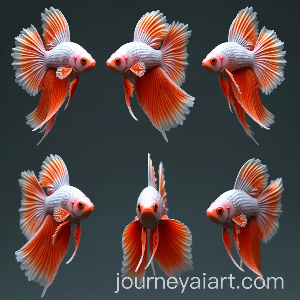 6-Orthographic-Views-of-Dumbo-Betta-Fish-for-3D-Modeling-Reference