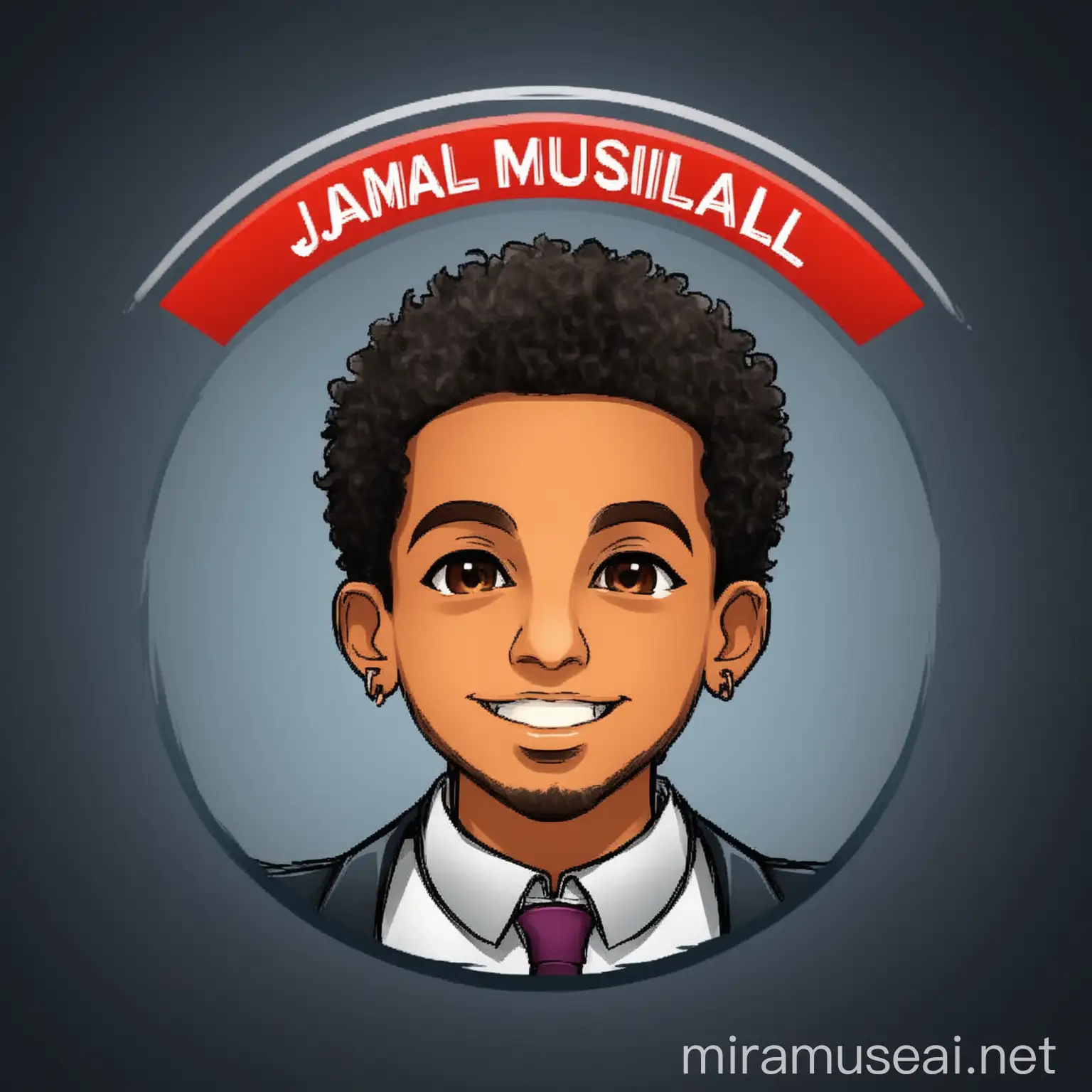 Dynamic YouTube Avatar Featuring Jamal Musialas Football Skills