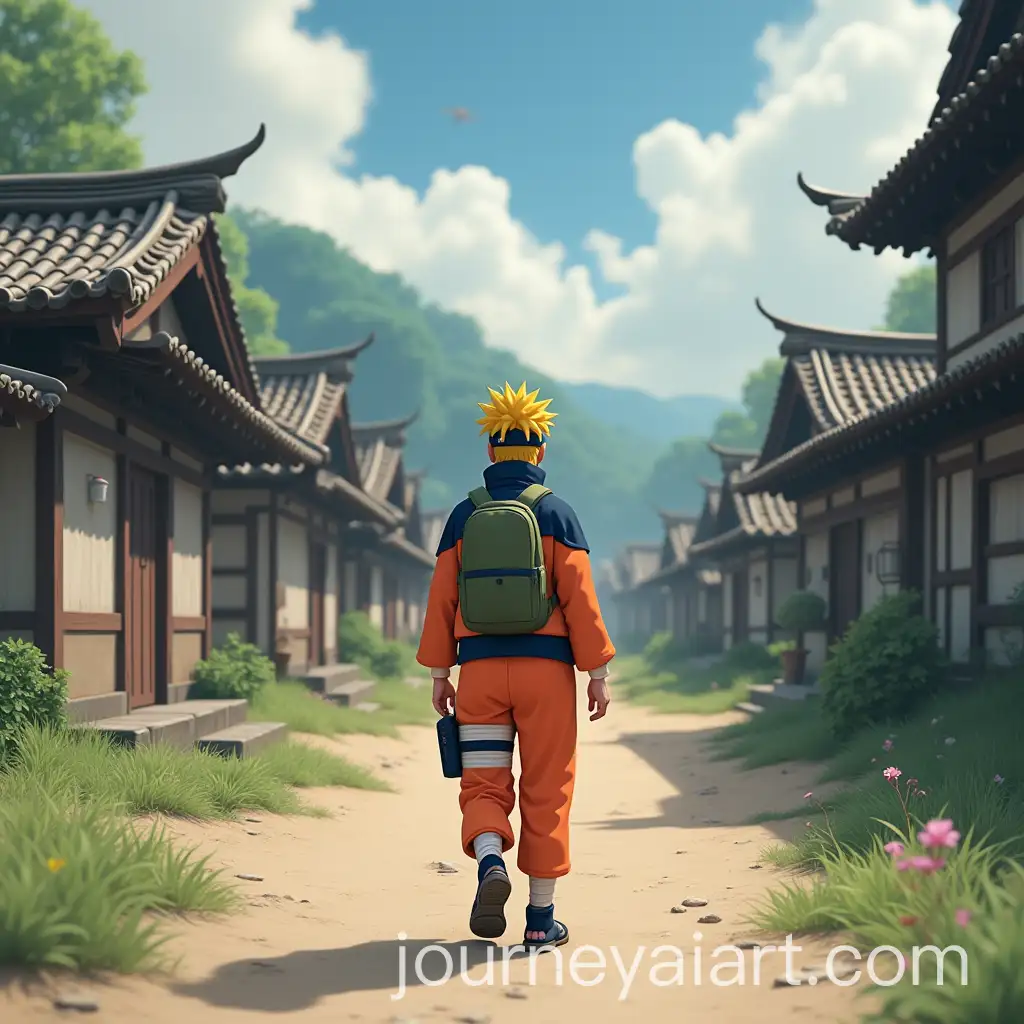 Realistic-Naruto-Roaming-Around-the-Village-in-a-Lush-Landscape