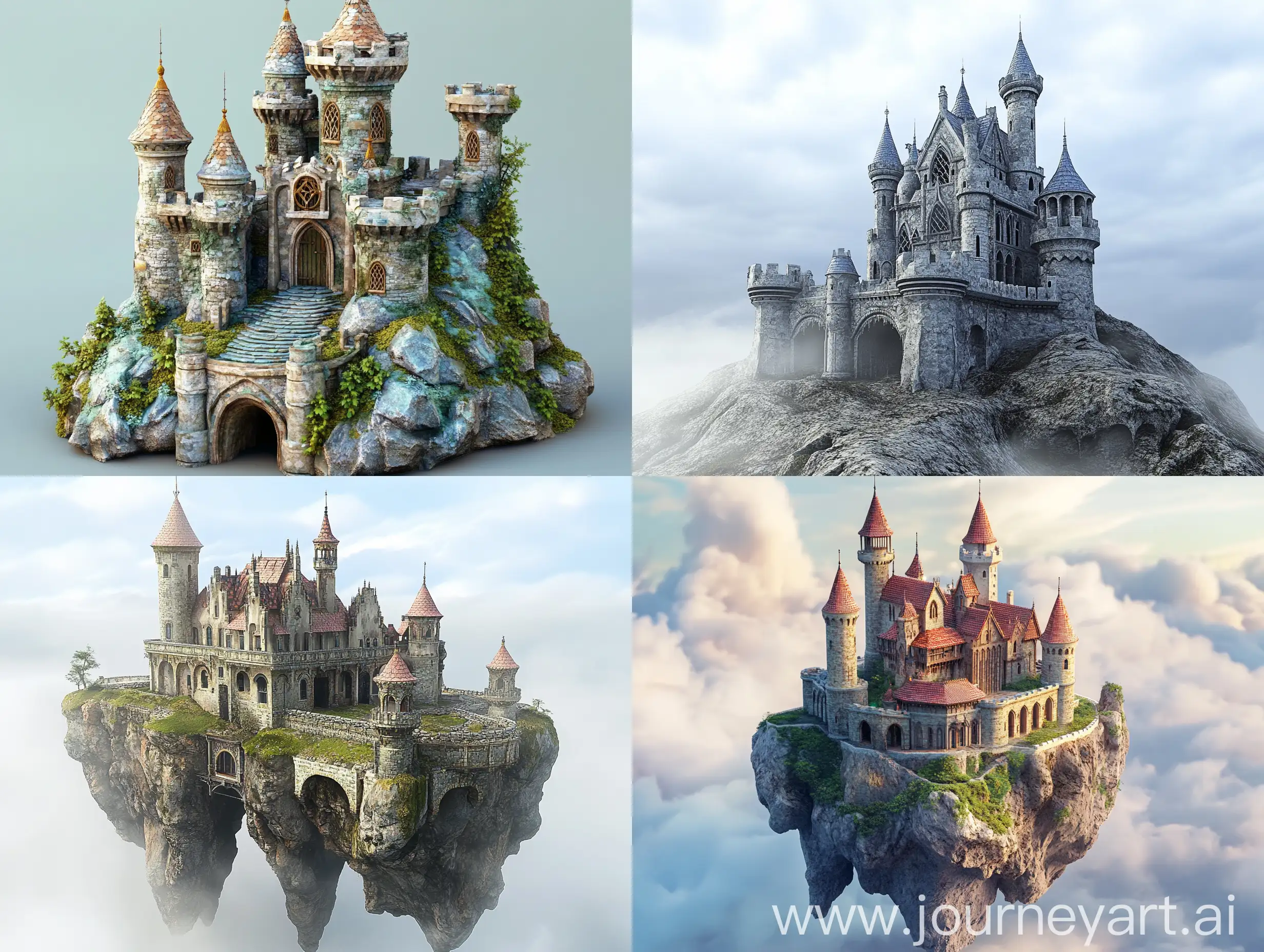 Majestic-Fantasy-Castle-Surrounded-by-Enchanted-Landscape