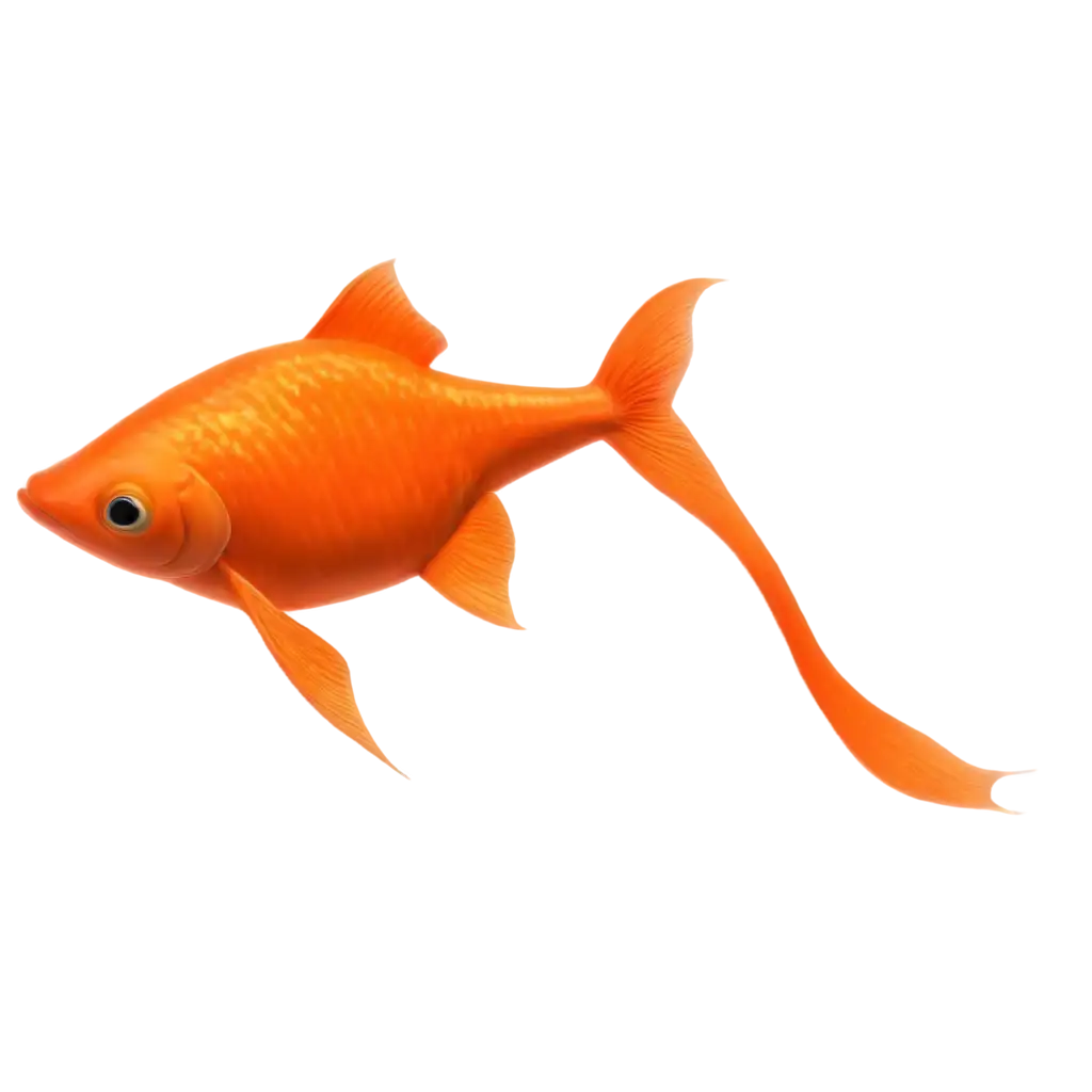 Orange-3D-Fish-PNG-Image-Vibrant-and-Detailed-Design-for-HighQuality-Visuals