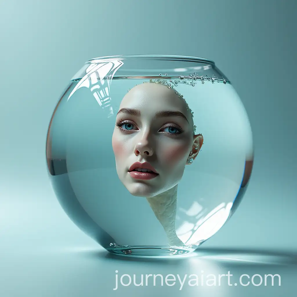 Transparent-Glass-with-Human-Face-and-Clear-Water-Inside