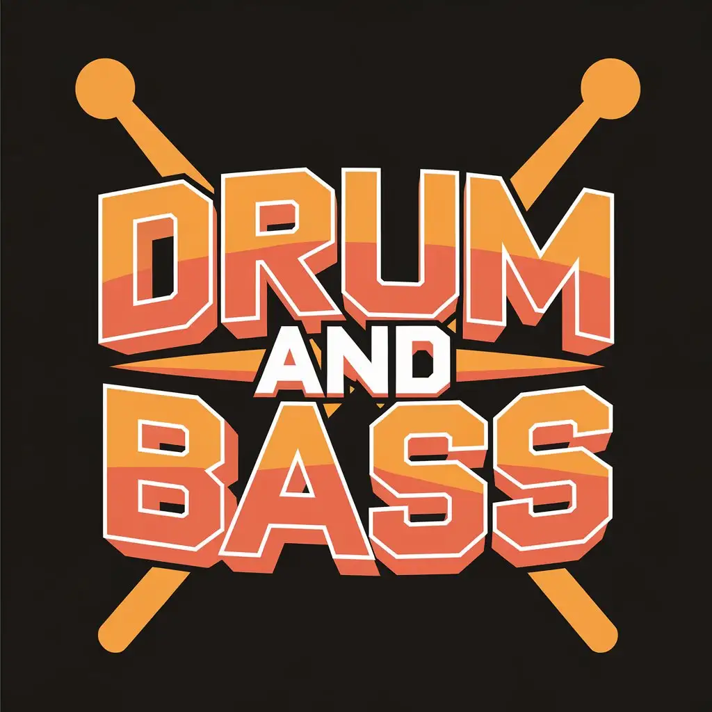 Drum-and-Bass-Logo-Design-Concept