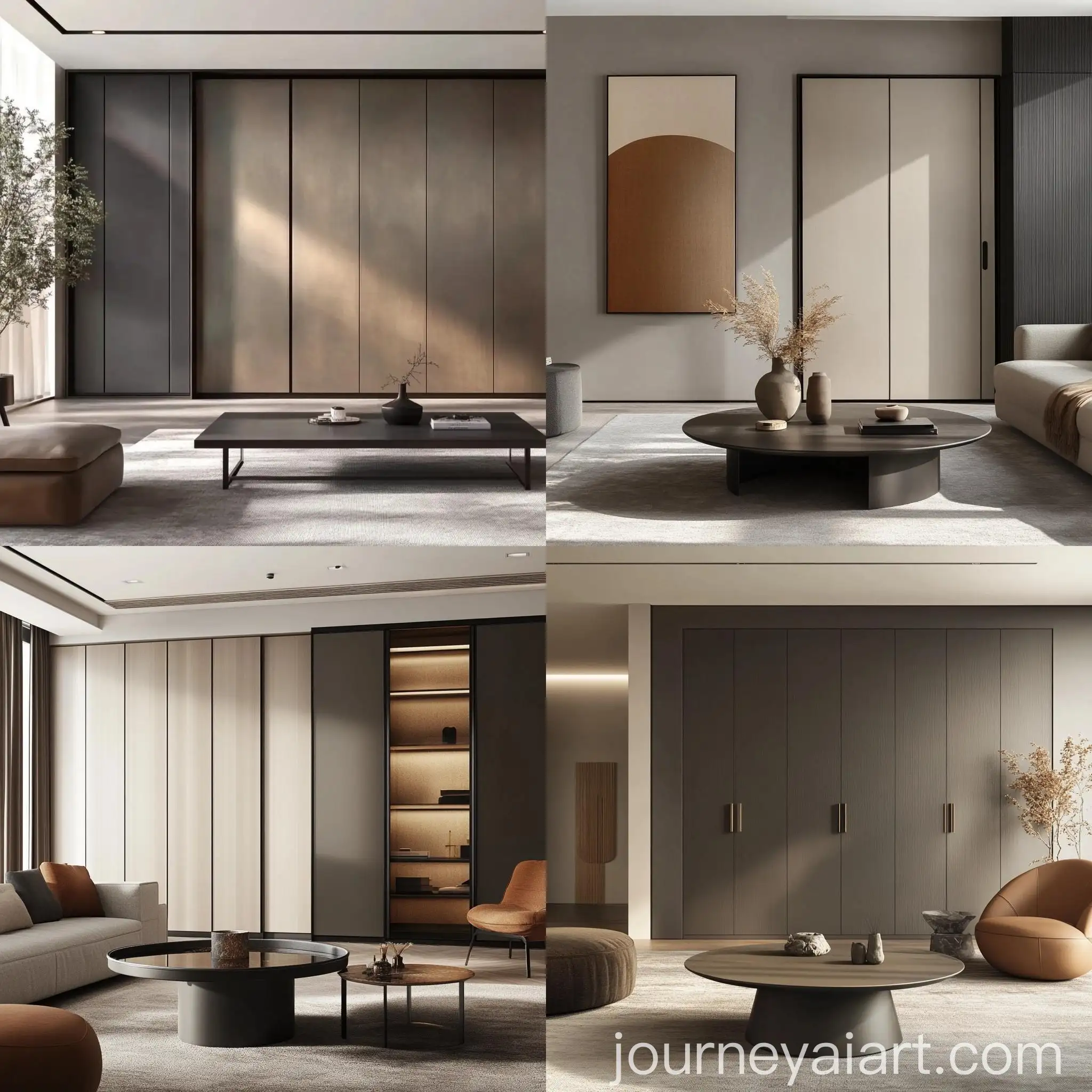 Modern-Living-Room-with-Vinchi-Furniture-Minimalist-Coffee-Table-and-Sleek-Metal-Wardrobe