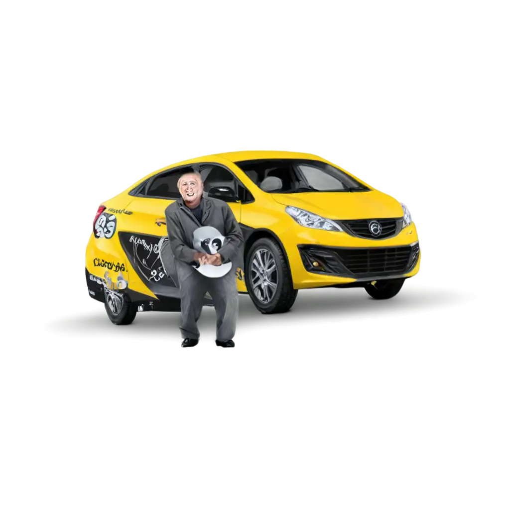 make me funny car with eyes ,the size 256x256
