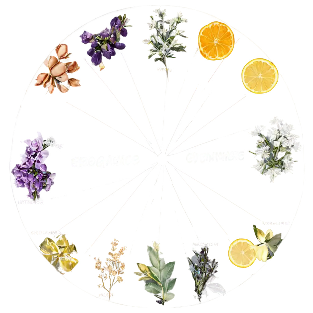 Fragrance-Wheel-PNG-Image-A-Visual-Guide-to-Scents-and-Aromas