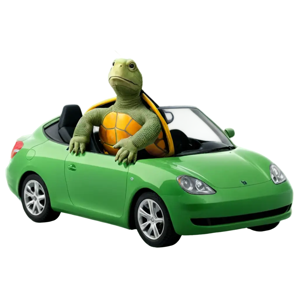 PNG-Image-Turtle-Driving-Car-Creative-and-Playful-Concept