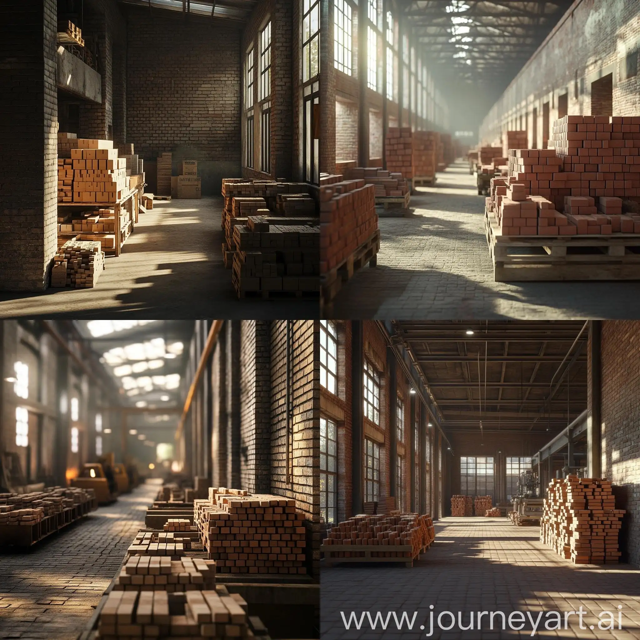 Modern-Brick-Factory-Production-Line-and-Stacks