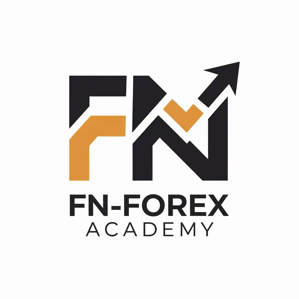 LOGO Design for FNFOREX ACADEMY Vector Design with FN Symbol for Finance Industry