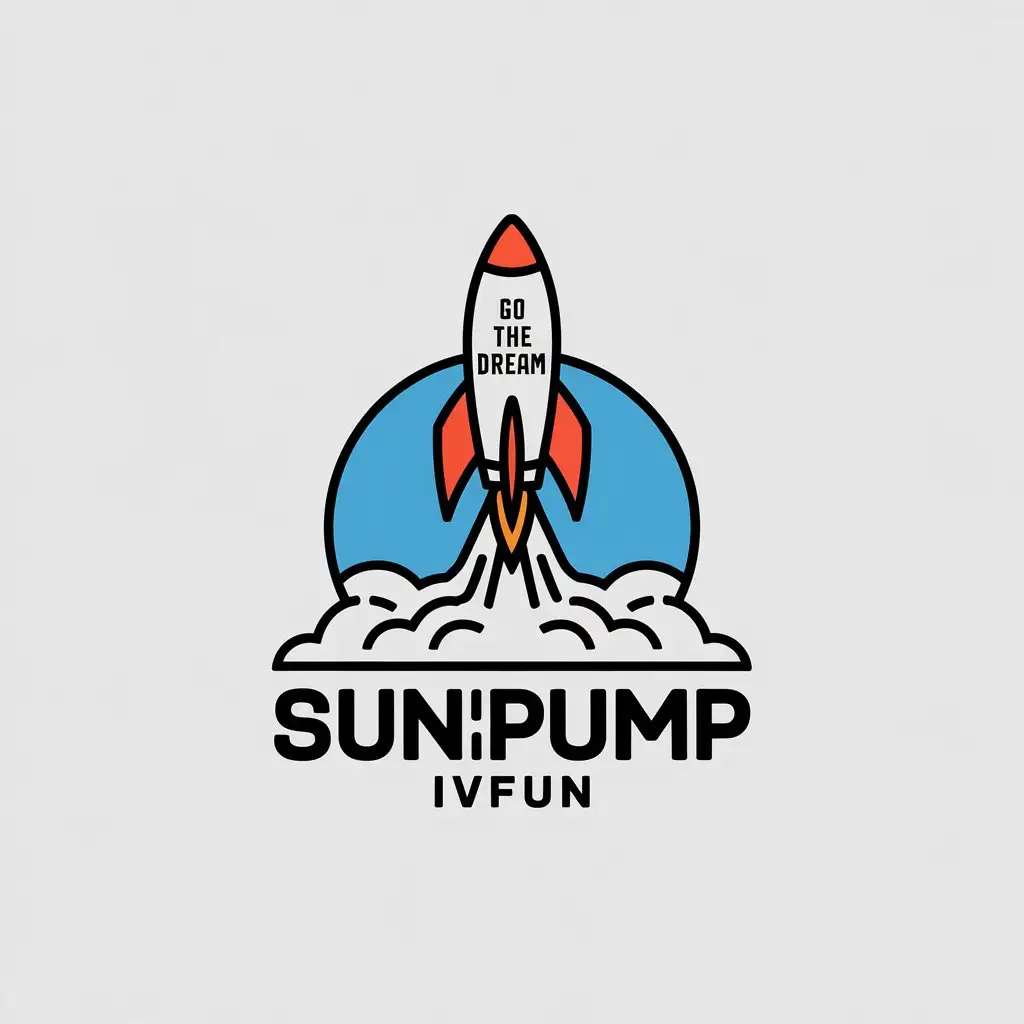 LOGO-Design-for-SUNPUMP-IVFUN-Vector-Design-with-Go-for-the-Dream-Motif