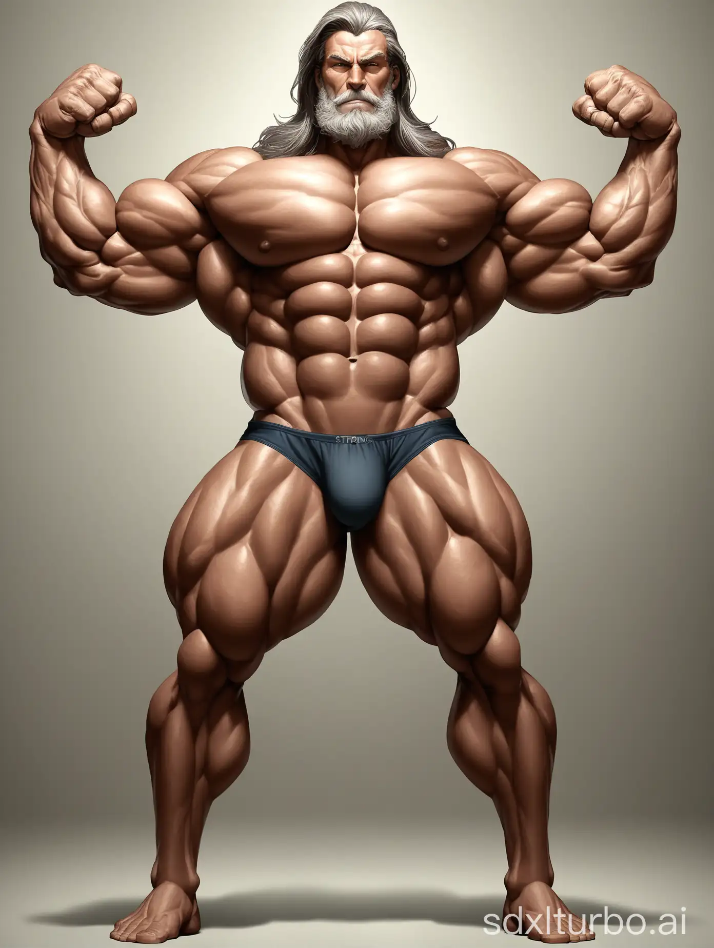 Muscular-Old-Man-Showing-Massive-Biceps-in-Underwear