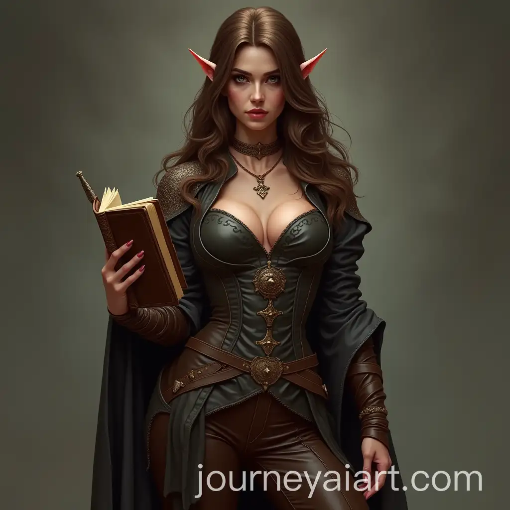 Enchanting-HalfElf-Sorceress-in-Witcher-Aesthetic