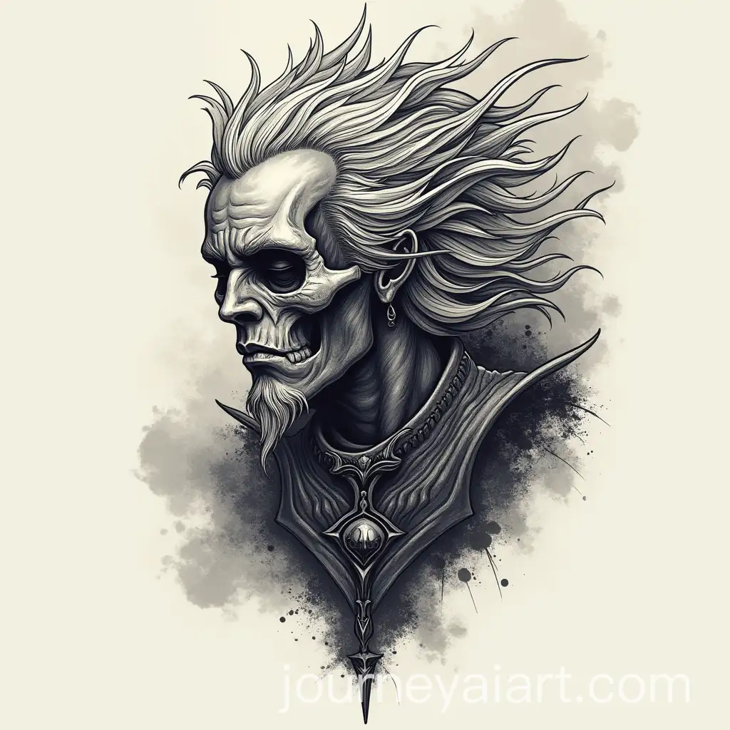 Nameless-King-Tattoo-Design-Intricate-Mythological-Warrior-Art