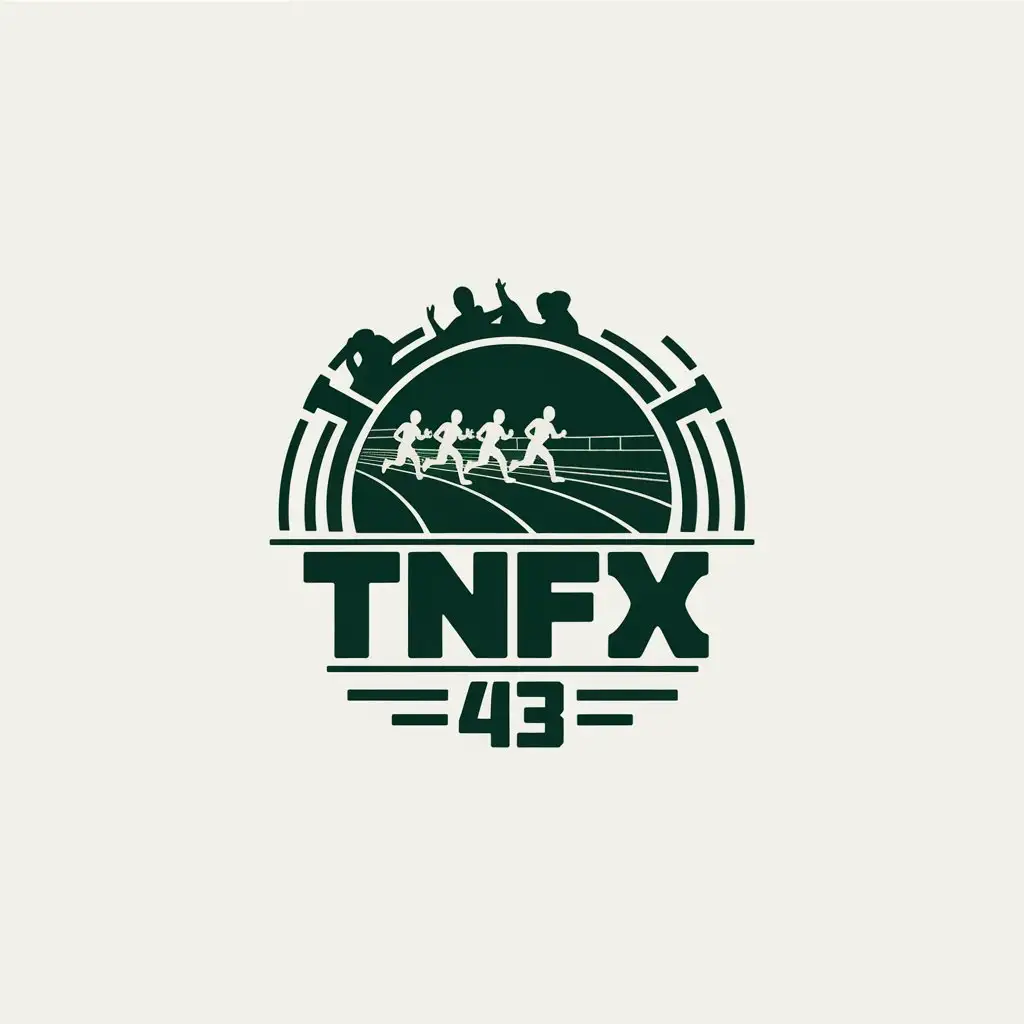 LOGO-Design-for-TNFX-43-Minimalistic-Middle-School-Sports-Meet-Theme