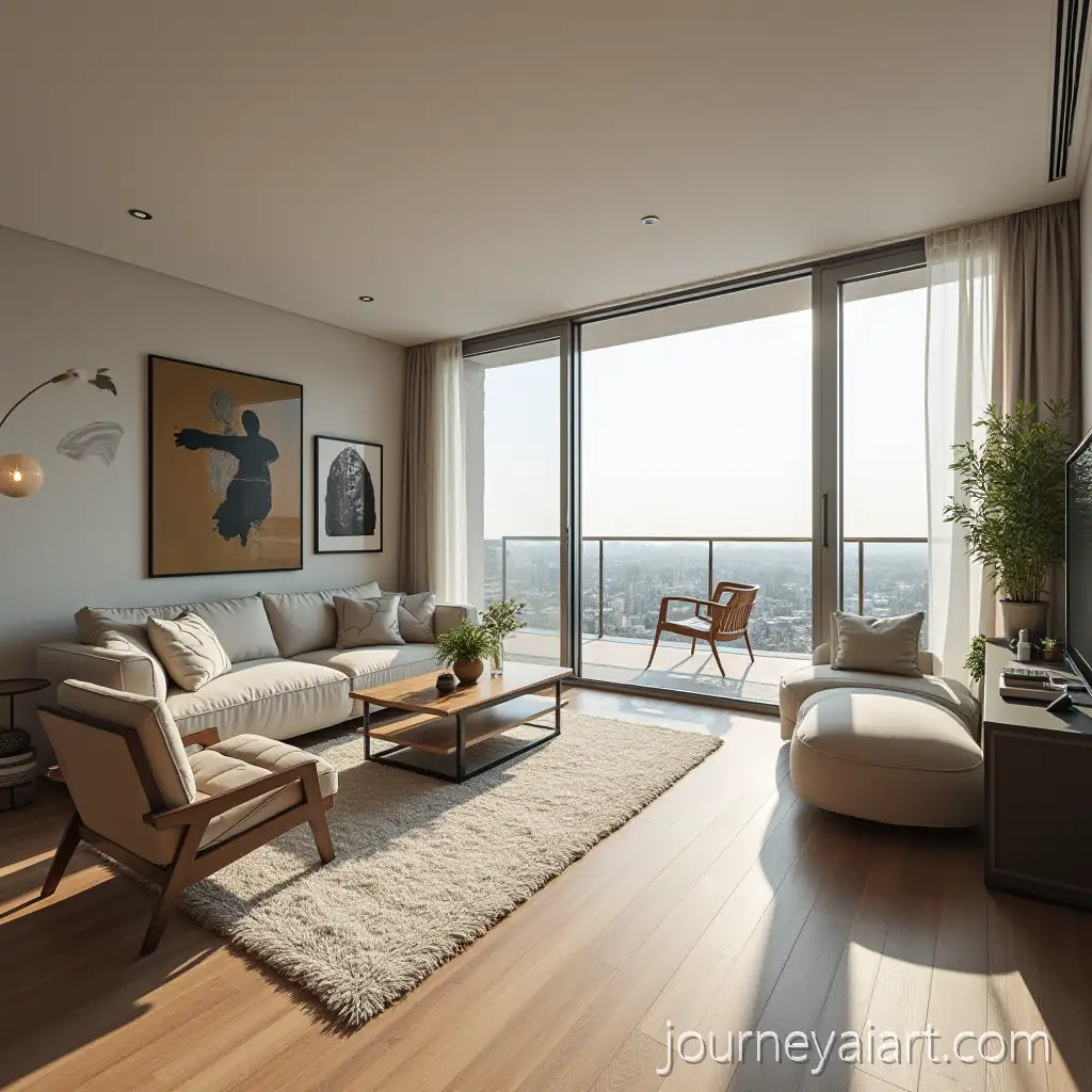 Flat-floor-plan-designModern-Floor-Plan-Design-of-Two-Separate-Flats-with-34x30-Dimensions