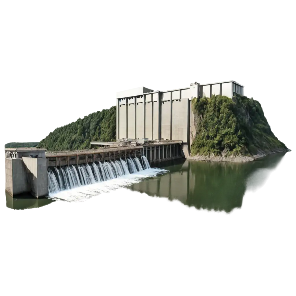 HighQuality-Hydroelectric-Power-Plant-PNG-Image-with-4K-Background