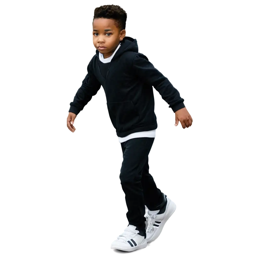 Stylish-Black-Boy-in-Street-Soccer-Clothes-PNG-Image-Creative-Concept-for-AI-Art