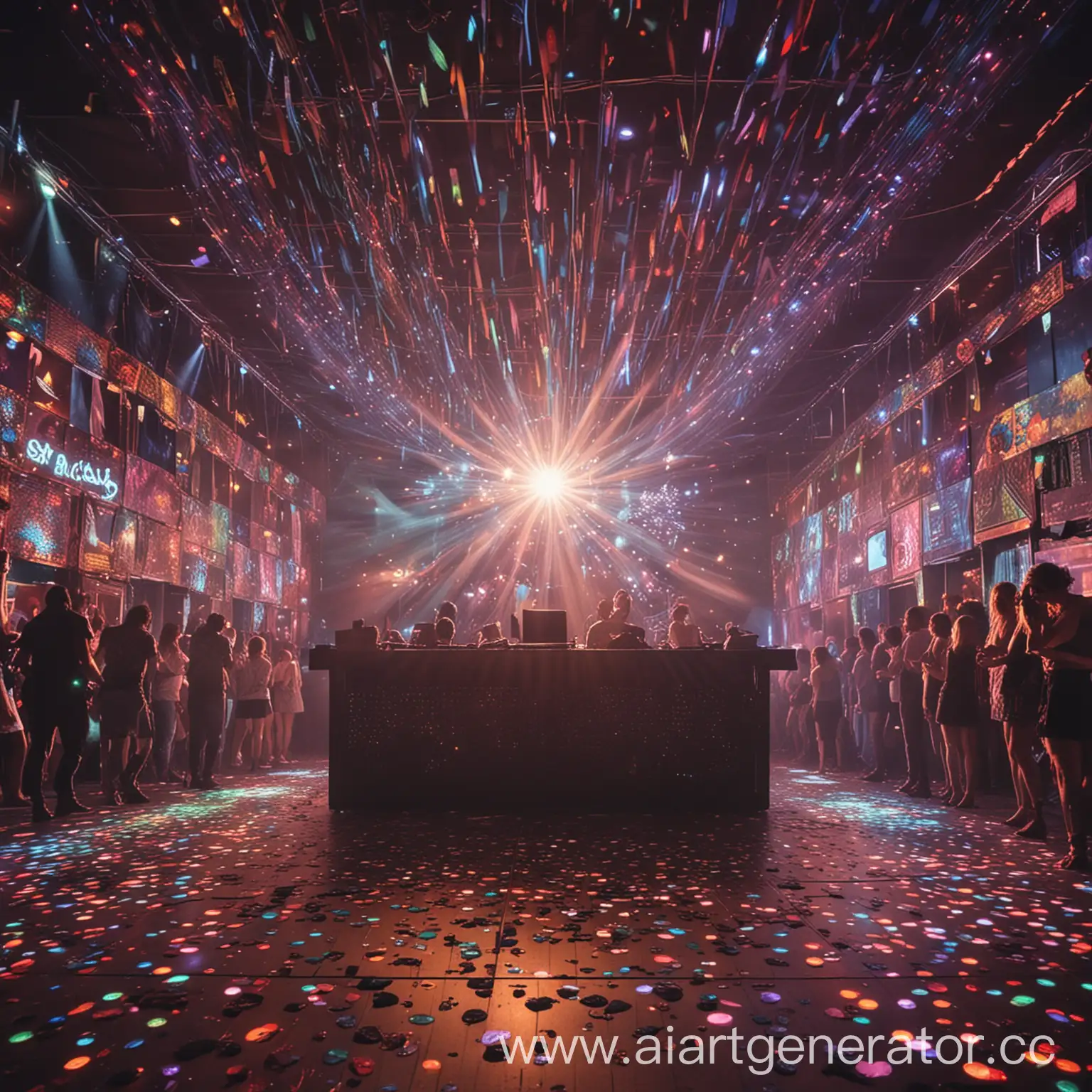 Vibrant-Discotheque-Dance-Party-Scene