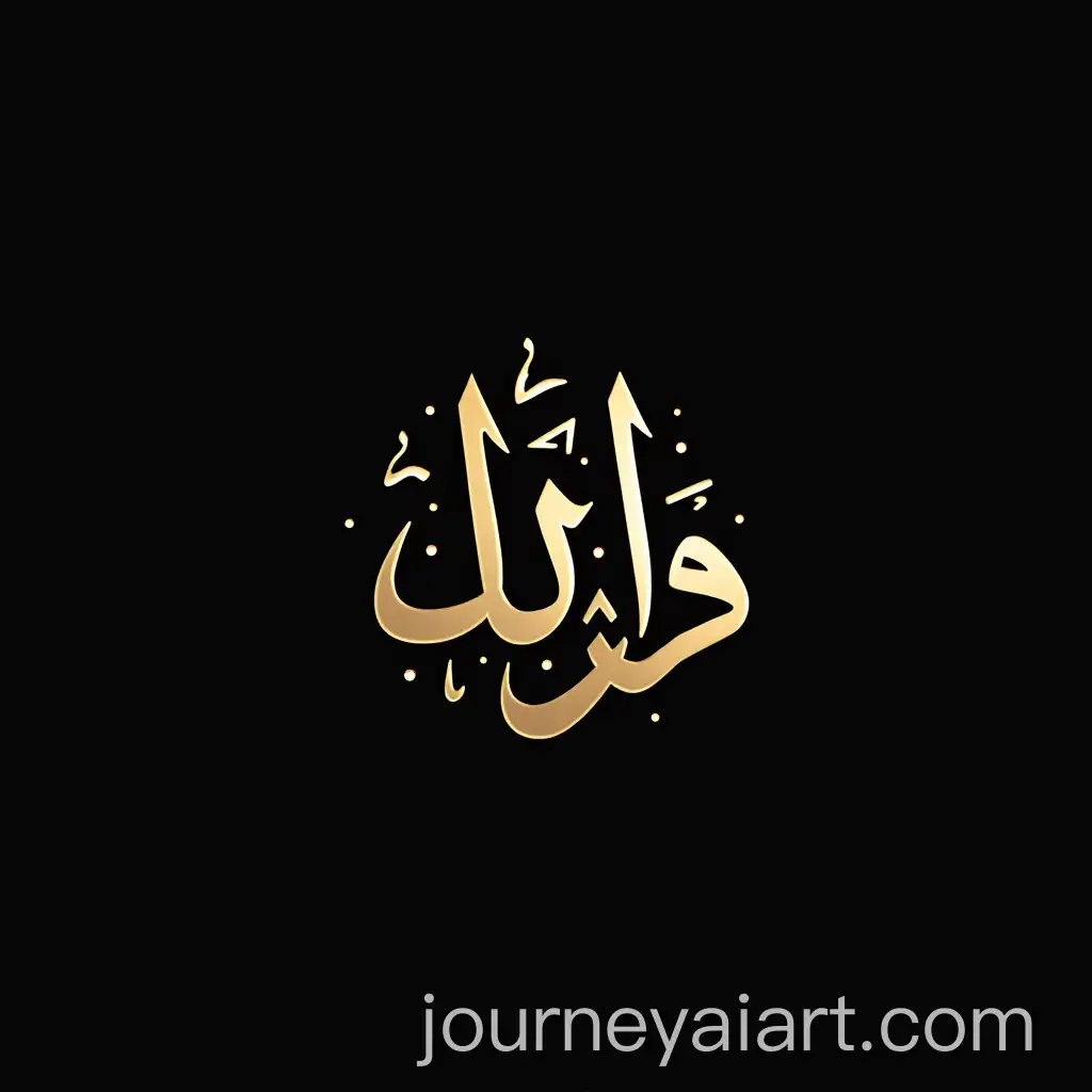 Elegant-Islamic-Calligraphy-Logo-Design-in-Black-Gold-andAI-Art-Prompt-Expansion-White-Colors