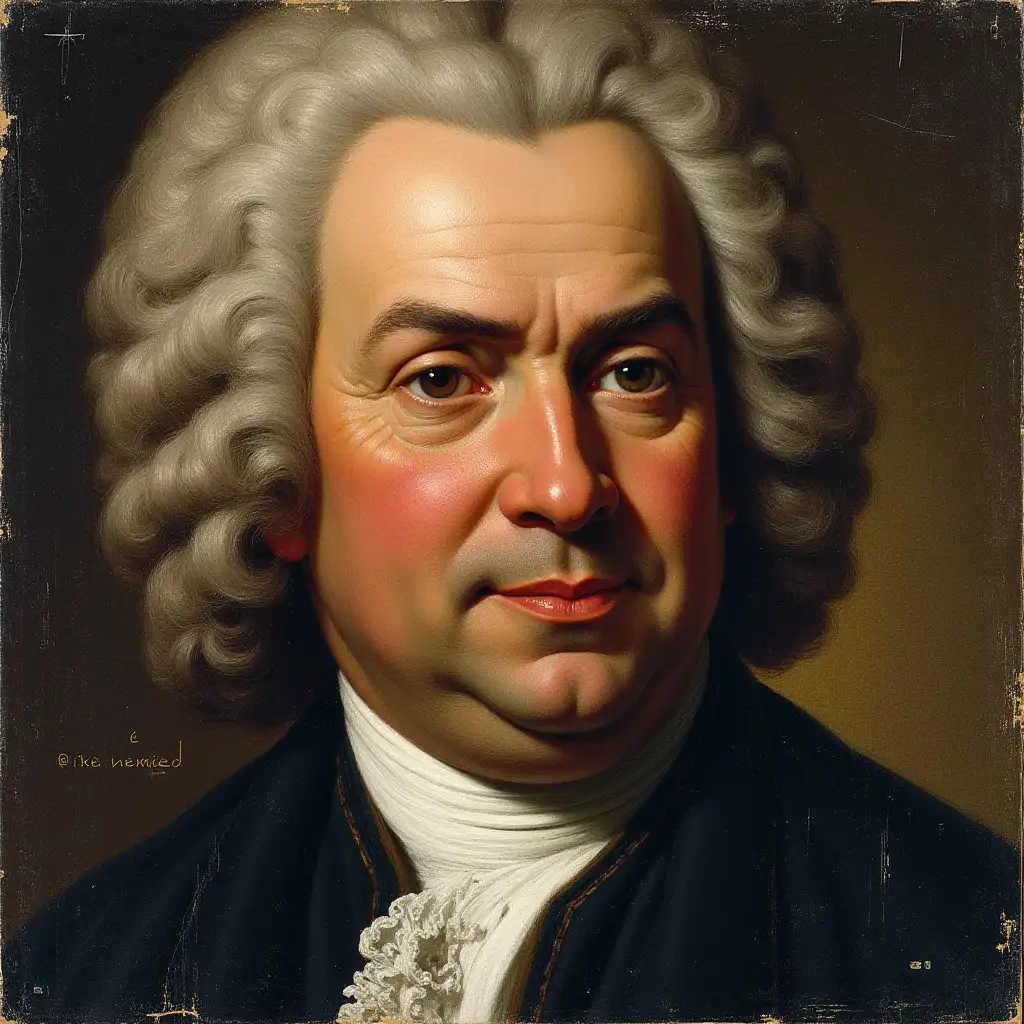 A CD Cover with this information: Johann Sebastian Bach Concerto in D major - I. Allegro