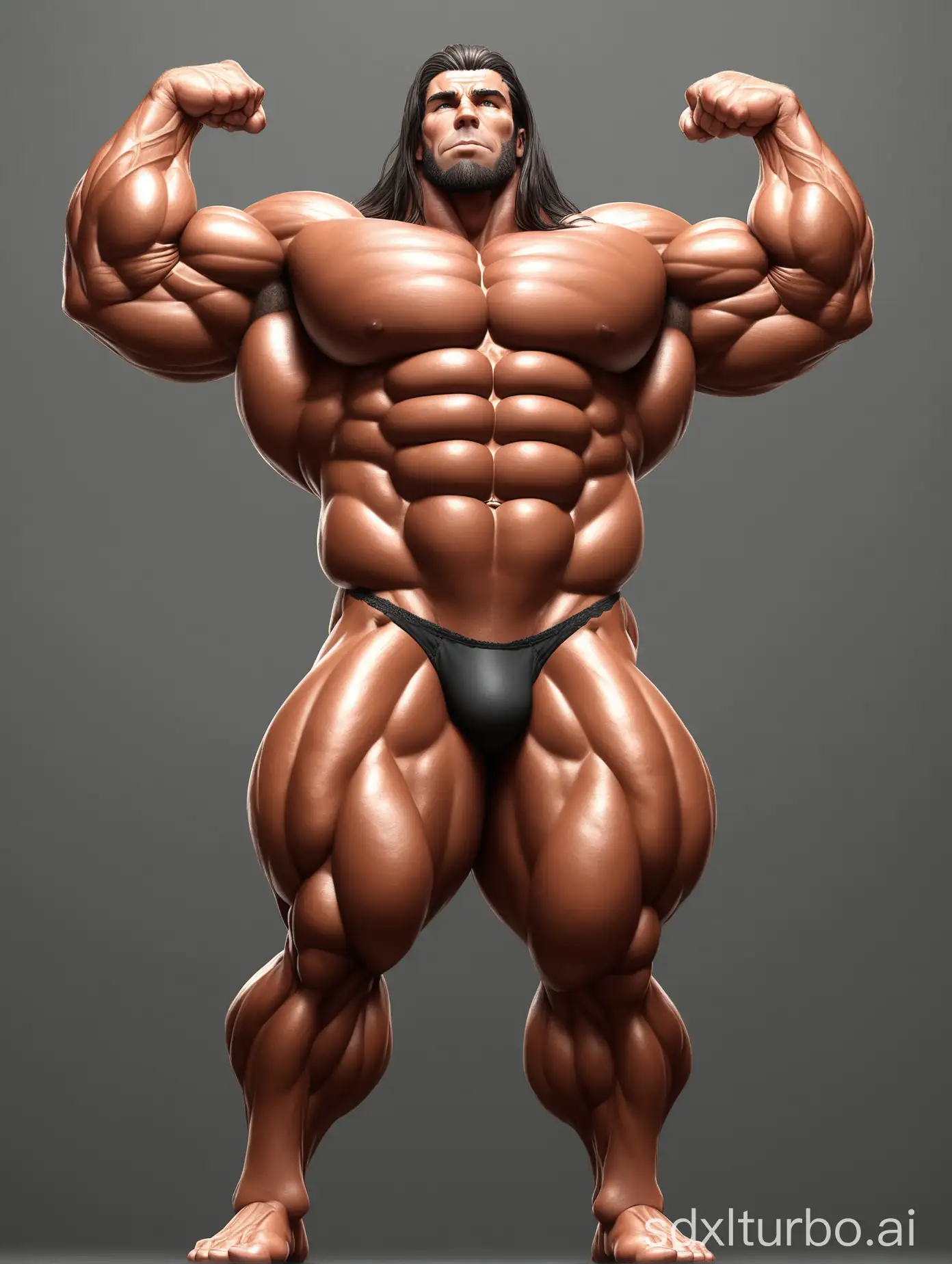 Giant-Muscular-Old-Man-with-Massive-Biceps-and-Abs-in-3D