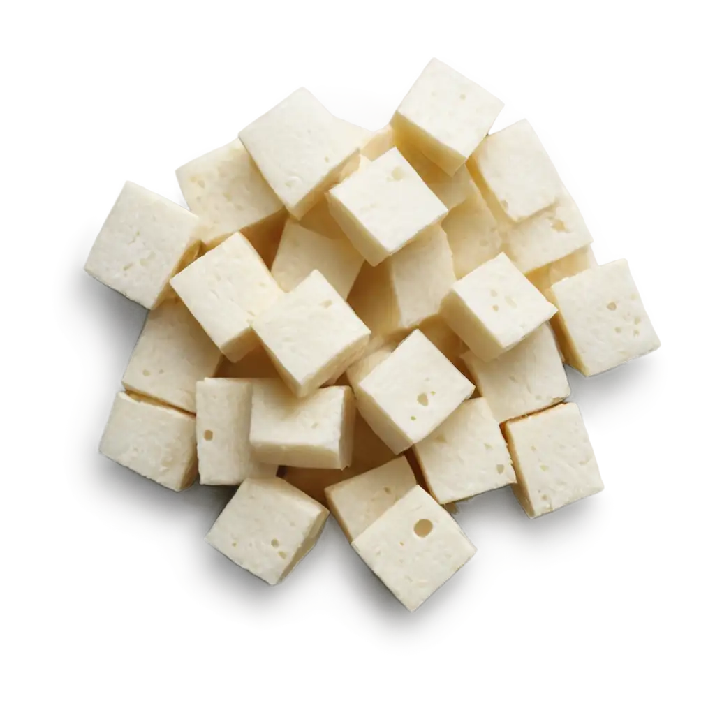 HighQuality-Paneer-Cube-PNG-Image-for-Culinary-and-Design-Purposes