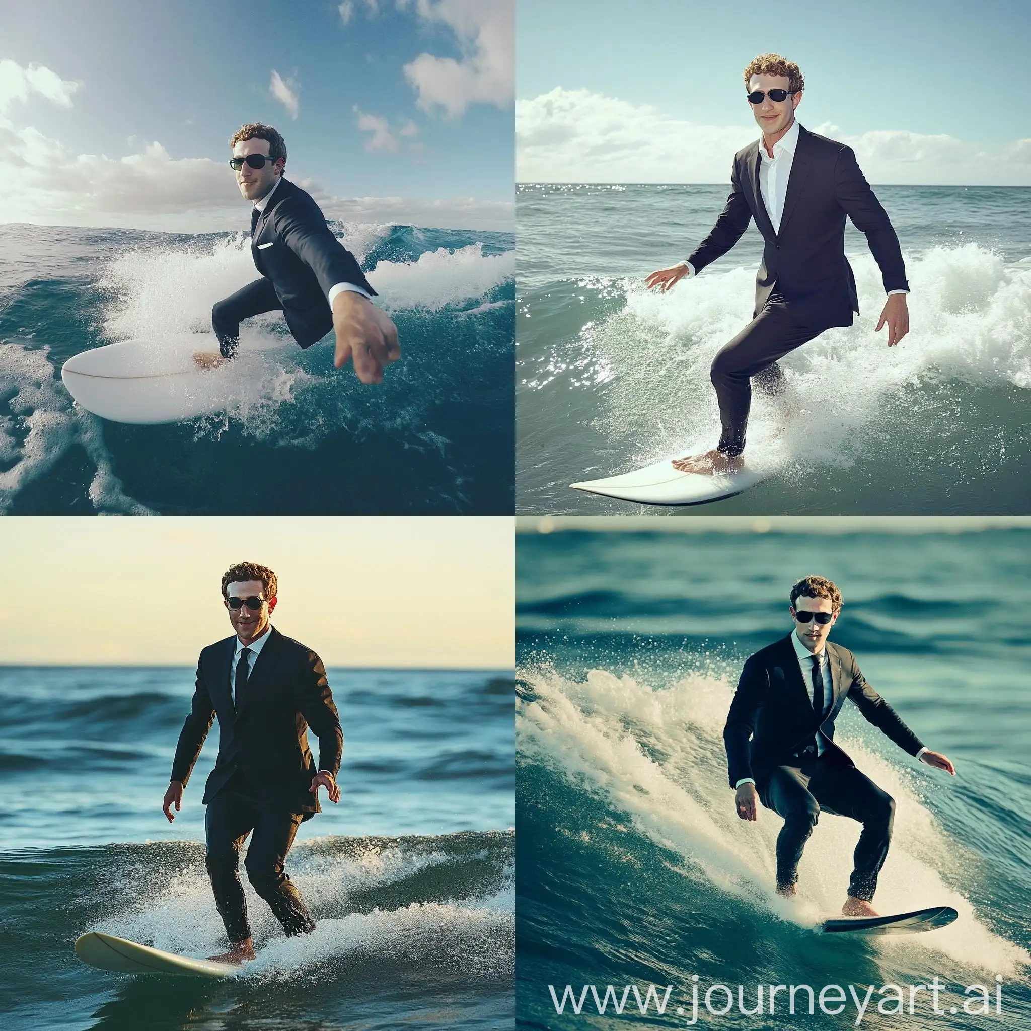 Mark-Zuckerberg-Surfing-in-Ocean-Suit-and-Sunglasses-Portrait