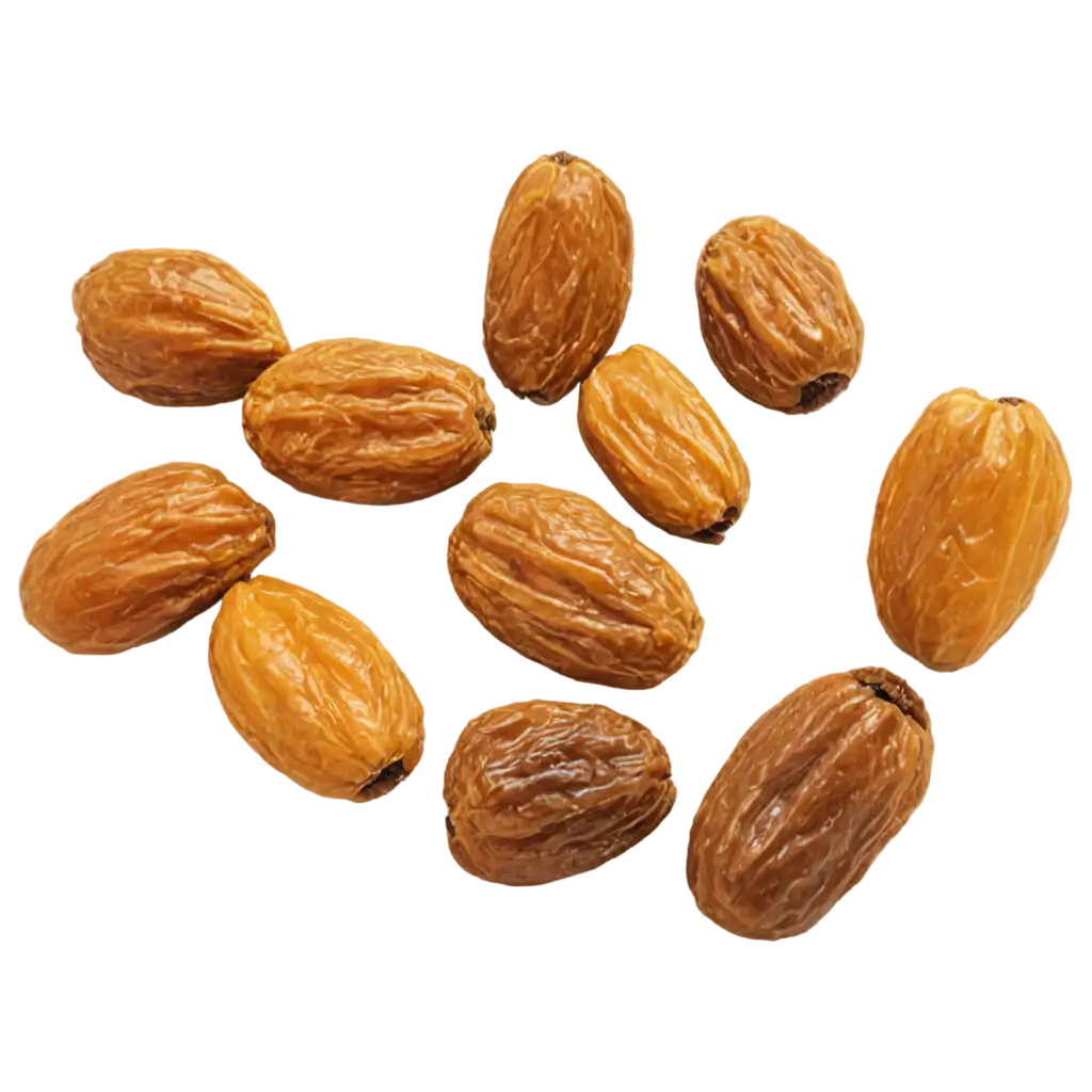 HighQuality-Yellow-Dry-Dates-PNG-Image-for-Various-Applications