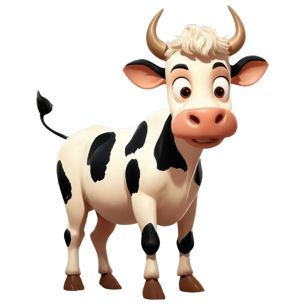 Vibrant-Cartoon-Cow-PNG-Images-for-Creative-Projects