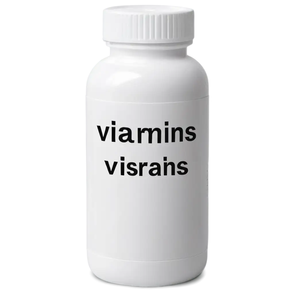 HighQuality-PNG-Image-of-a-White-Vitamin-Bottle-Labeled-Vitamins-for-Enhanced-Online-Visibility