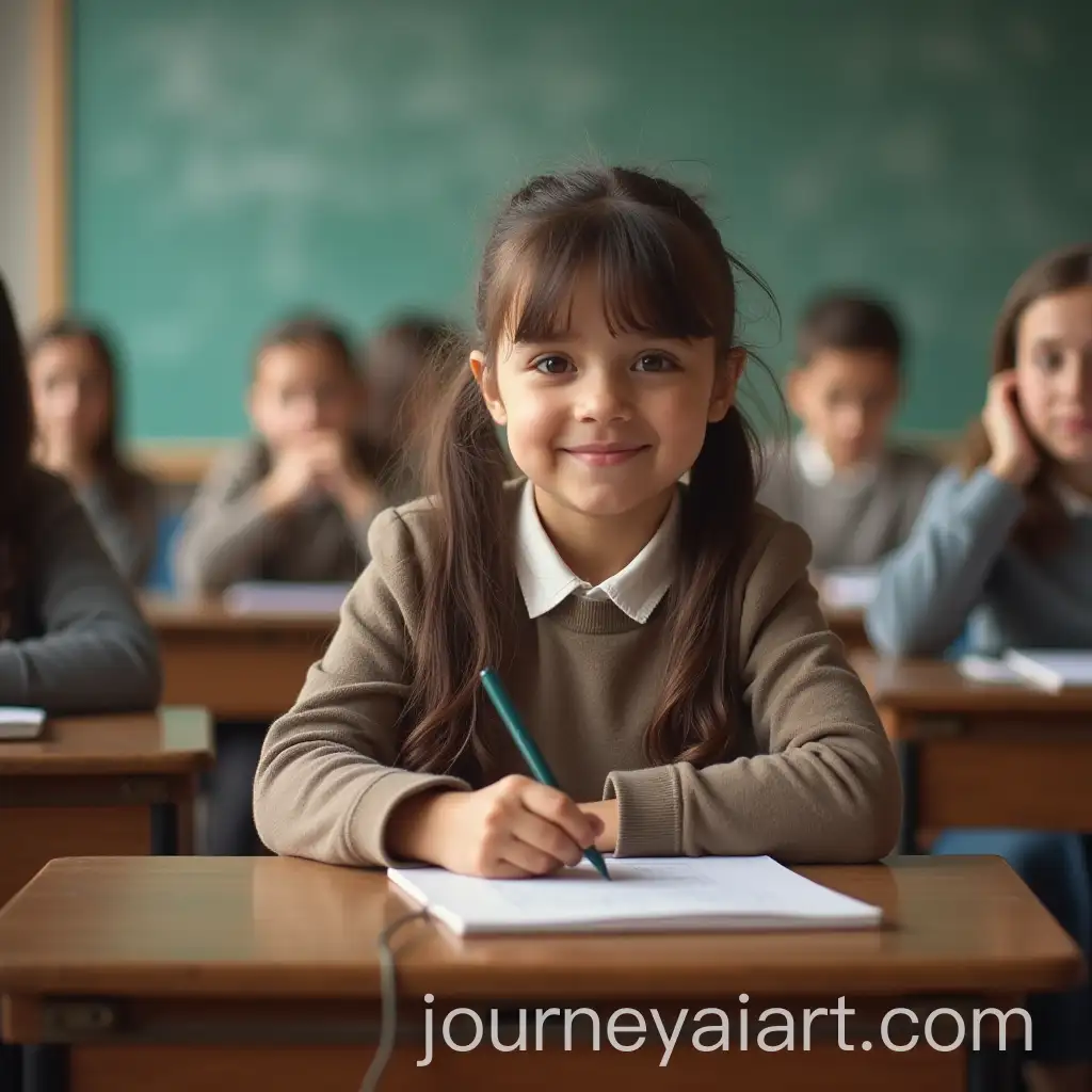 Schoolgirl-Sitting-in-Classroom-11-Aspect-Ratio