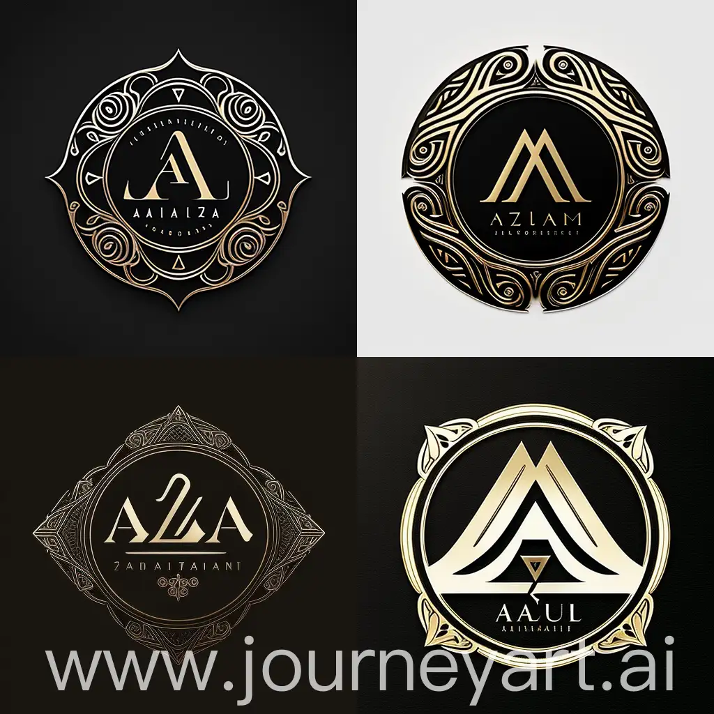 Luxury-and-Opulence-Symbolized-AZAU-Premium-Brand-Logo