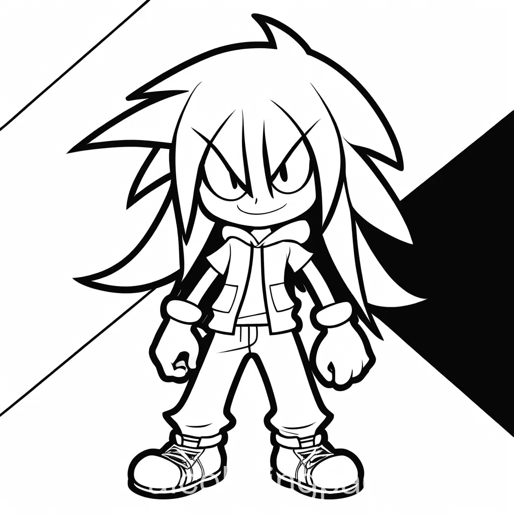 Creepy-Fusion-Shadow-the-Hedgehog-and-Jeff-the-Killer-Coloring-Page