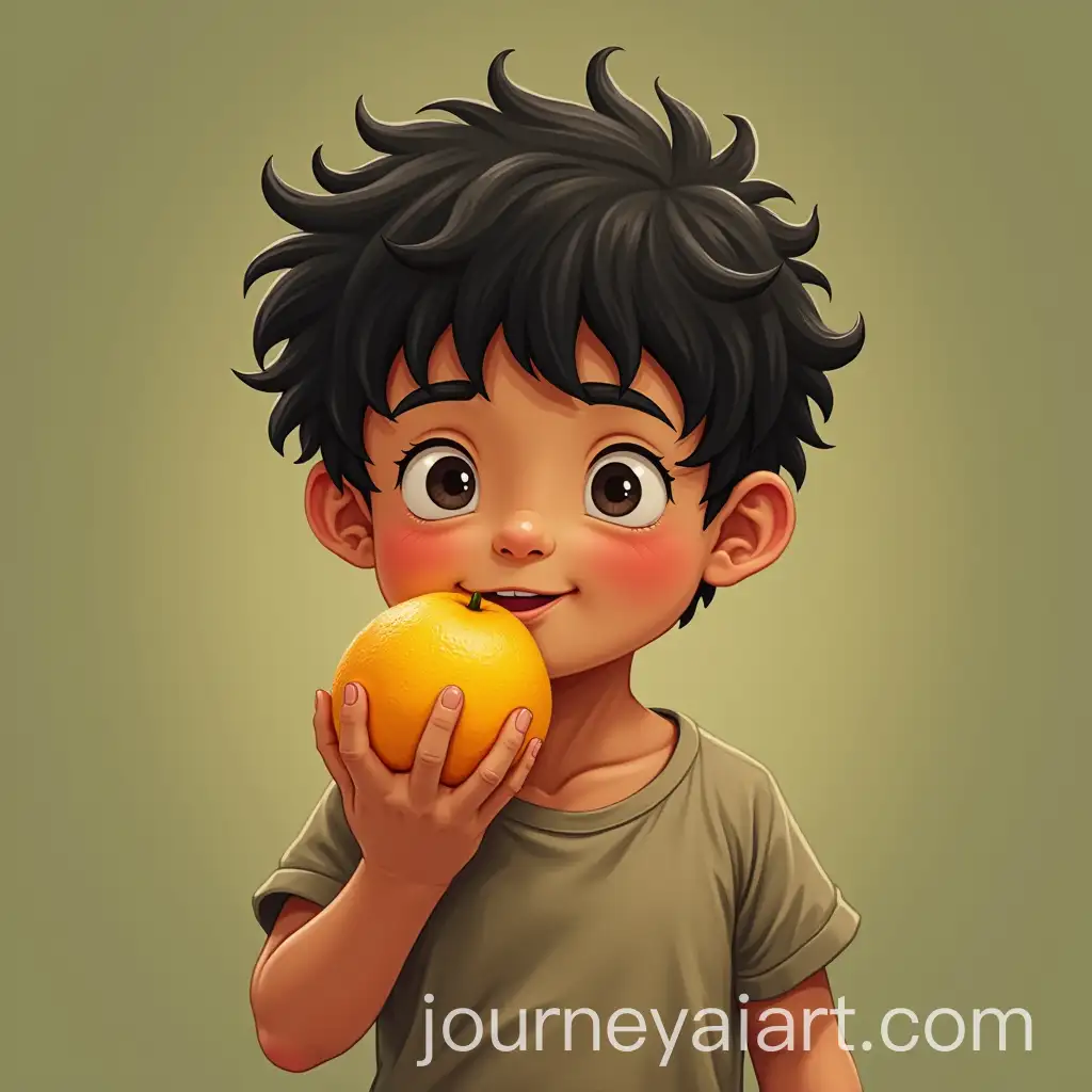 Boy-Eating-Gomu-Gomu-Fruit-with-Power-Activation