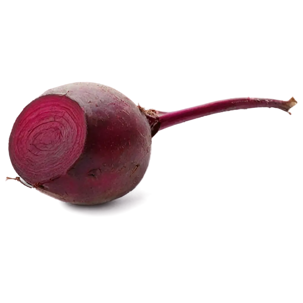 Half-Beetroot-PNG-Image-HighQuality-Transparent-Background-for-Versatile-Use