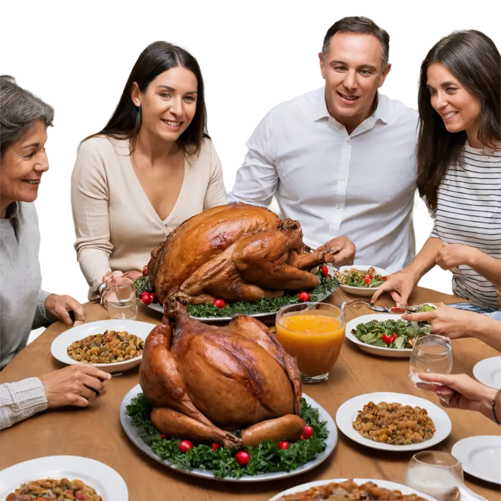 Thanksgiving-Family-Dinner-Celebration-PNG-Image-for-HighQuality-Transparent-Graphics