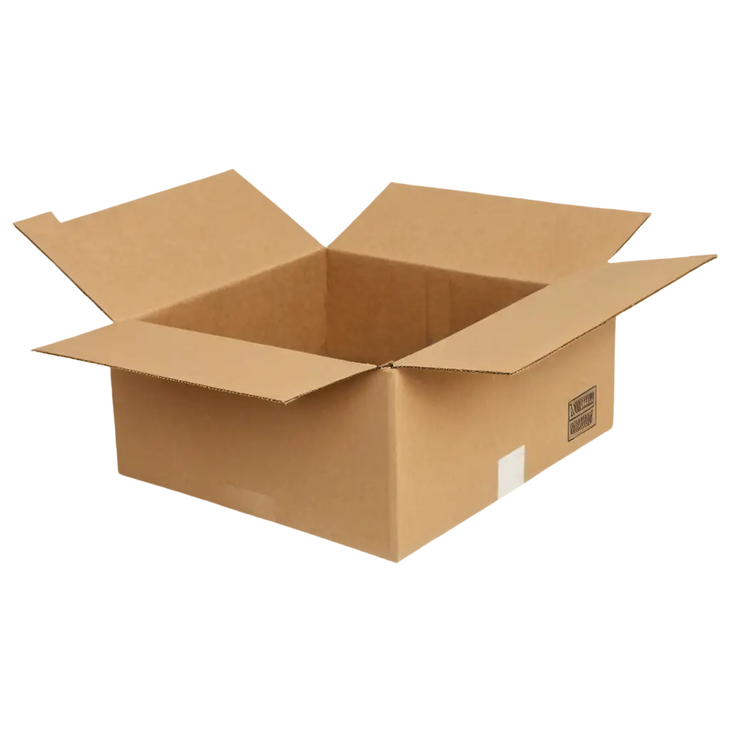 Flat-Cardboard-Box-PNG-Image-HighQuality-Transparent-Format-for-Versatile-Usage