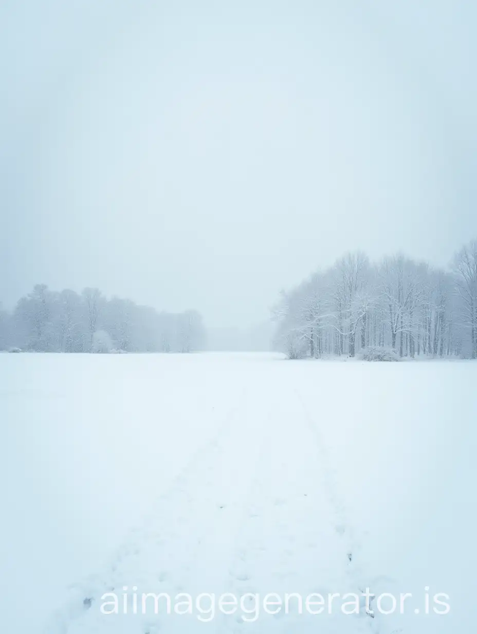 Tranquil-Flat-Snowy-Landscape