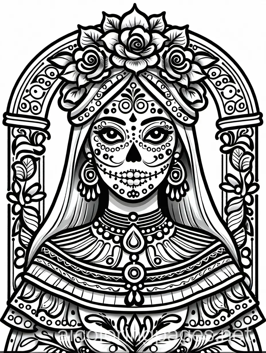 Calaverita-Da-de-los-Muertos-Coloring-Page-for-Kids