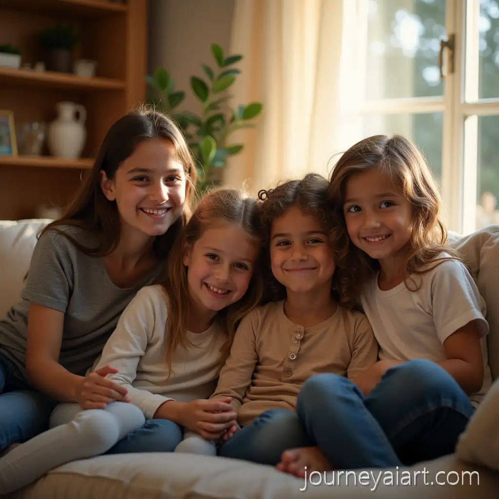 Diverse-Family-SmAI-Art-Prompt-Expansioniling-in-Cozy-Living-Room-with-Warm-Natural-Light