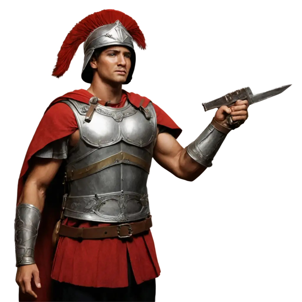 Stunning-PNG-Image-of-a-Roman-Soldier-Perfect-for-Historical-Illustrations