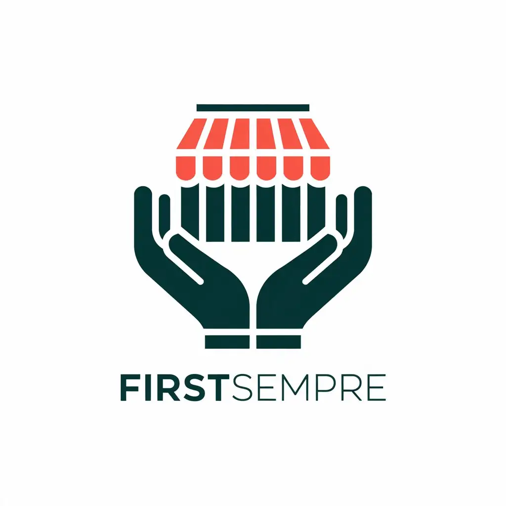 LOGO-Design-For-FirstSempre-Elegant-Vector-Design-with-Open-Hands-Symbol