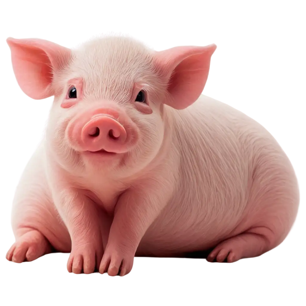 Adorable-Cute-Pig-PNG-Image-Enhance-Your-Content-with-HighQuality-Visuals