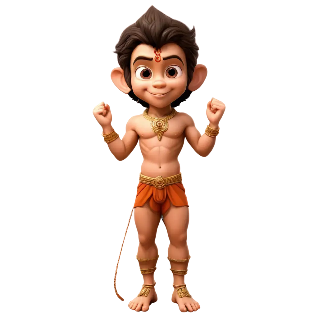 Little-Hanuman-Ji-3D-PNG-Image-for-Creative-Design-and-Digital-Art