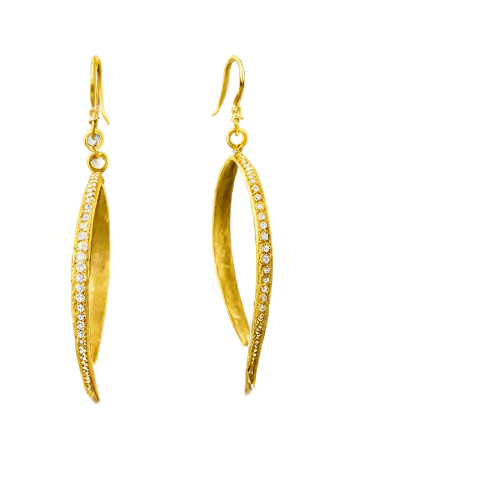 Elegant-Golden-Earrings-PNG-A-Stunning-Visual-for-Jewelry-Enthusiasts