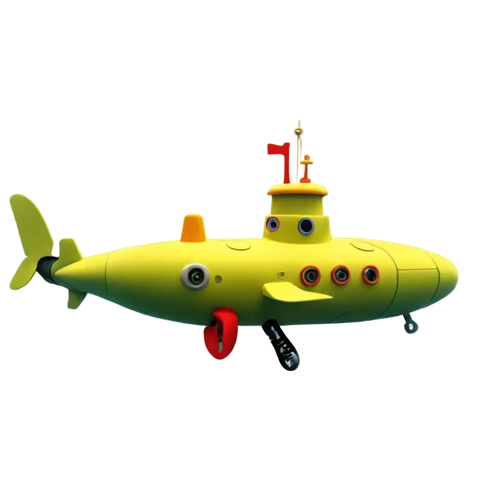 Vibrant-Cartoon-Yellow-Submarine-PNG-for-Creative-Projects