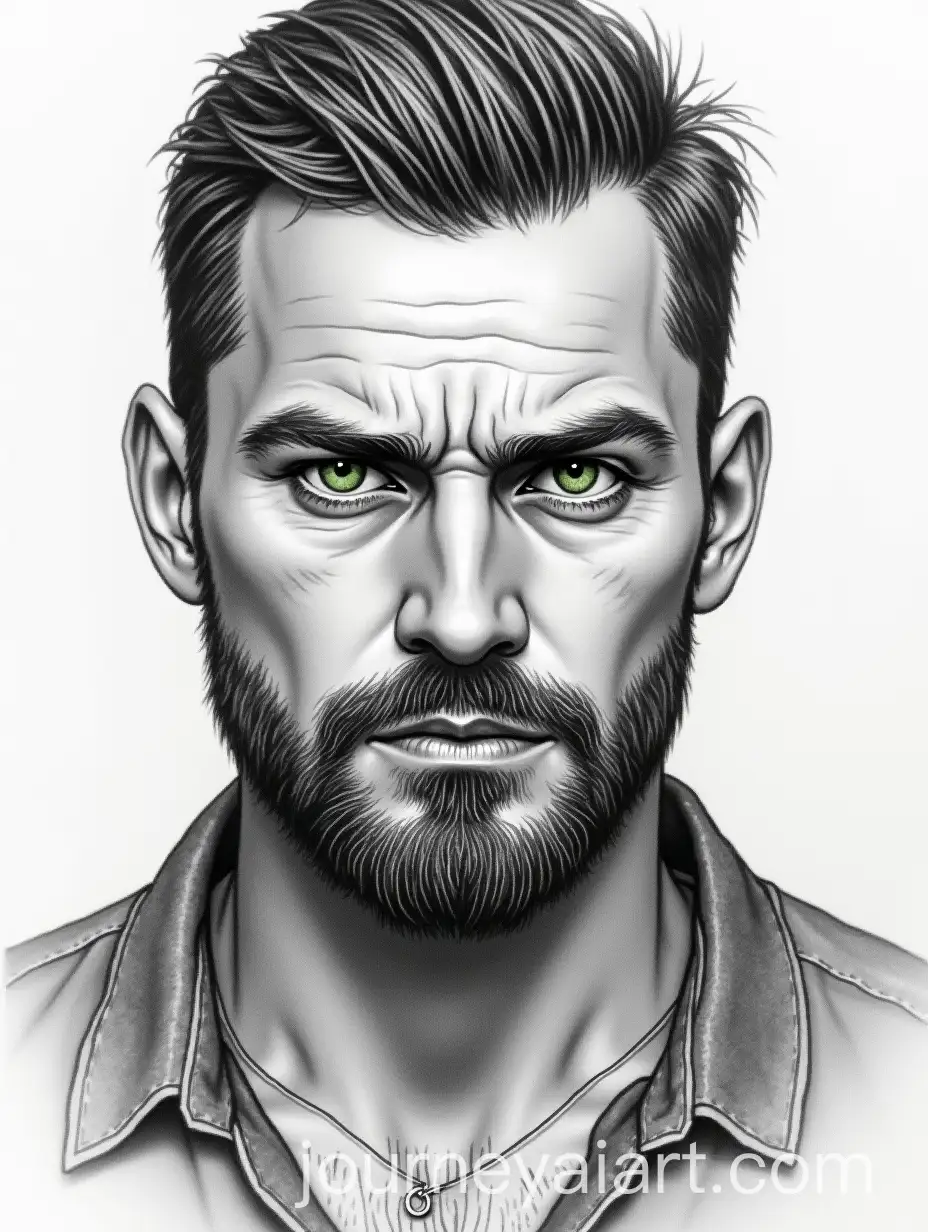 Highly-Detailed-Police-Sketch-of-a-Suspect-with-Green-Eyes-and-Sharp-Features